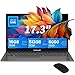 Produktbild TECLAST F17Plus Laptop 17,3 Zoll, Intel N95 bis zu 3,40 GHz Notebook, 16GB DDR4+512GB SSD Laptop Computer, Hintergrundbeleuchtung Tastatur, 6000mAh, Inklusive Maus, WiFi 5/BT5.0/Type C/USB3.0 * 3