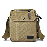 Small Shoulder Bags Canvas Travel Purse Casual Messenger Bag Mens Womens Mini Crossbody Purse