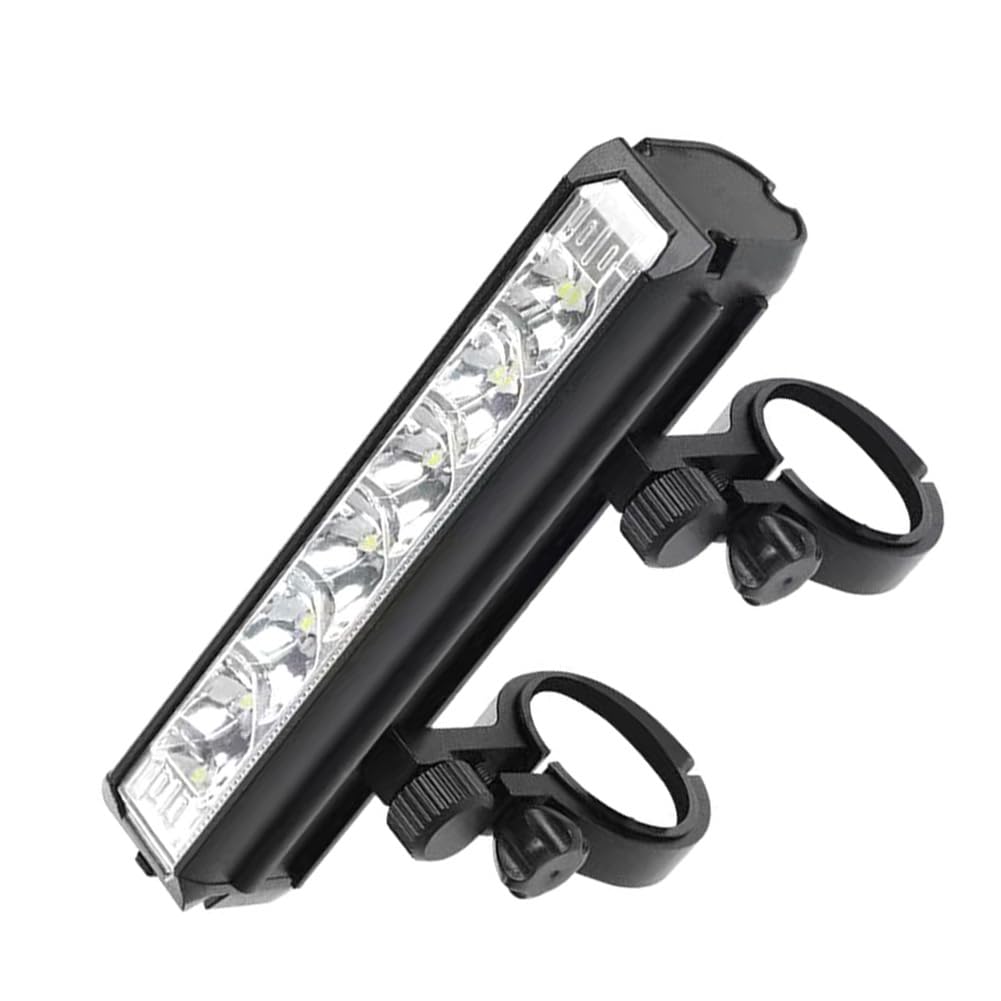 Phare avant de vélo 4000 mAh pour scooter électrique – LED super lumineuse 1200 lumens étanche IP67 avec chargement USB-C, autonomie de 12 heures pour vélo de nuit/moto/aventures en plein air
