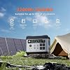 Estación de Energía Portátil Voltark P2001E Pro, Generador Solar de 3200 W y 2048 Wh con Inversor de Onda Sinusoidal Pura, Batería LiFePO4 de 4000 ciclos, UPS <10 ms, Carga Solar de 1000 W miniatura 4