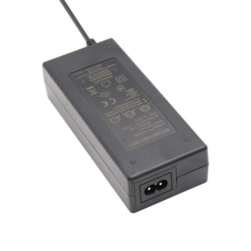 PowerSmart Alimentatore GaN 42V 4A Per Batterie Li-ion 36V – Modelli 4KOZ6041, 4KOZ6039, 4KOZ6040 - 3
