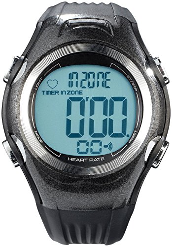 Foto von PEARL Sports Pulsuhr mit Brustgurt: Fitness-Uhr, 3 Intensitätsstufen, LCD-Display, Stoppuhr-Funktion, IPX4 (Sport Uhr, Puls Armbanduhr, Smartwatch)