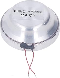 Jeanoko Vibration Louderspeaker, Non Paper Diaphragm Internal Magnetic Resonance Speaker 35MM Round for MP3 MP4 CD Player(4Ω 5W)