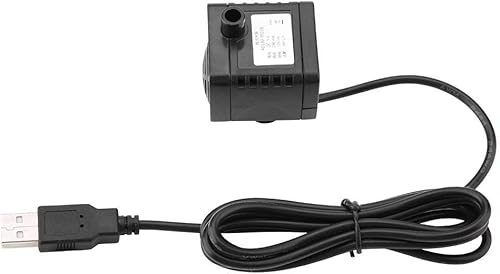 Miniatura 9 de Usb Dc 5V Pequeña Bomba Sin Escobillas Mini Dispensador De Agua Para Mascotas Bomba Sumergible Bomba Sumergible De Acuario Fuente De Peces De Agua