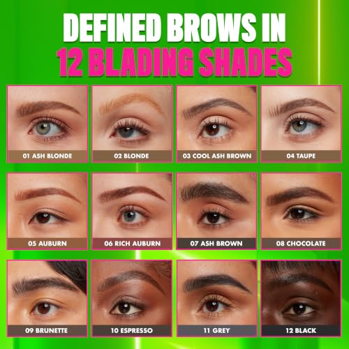 NYX PROFESSIONAL MAKEUP Blade & Shade Brow Pencil, Nano Mechanical Eyebrow Pencil, Up to 16HR Make Up Wear - Espresso - image 8