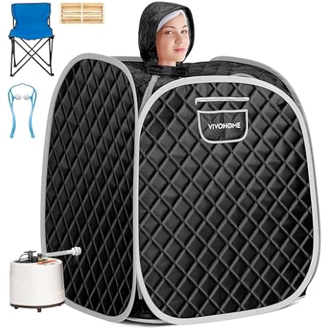 VIVOHOME Portable Personal Steam Sauna Cover