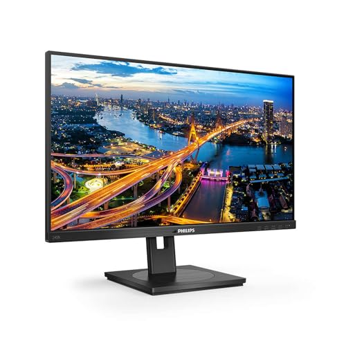 Miniatura 7 de Philips Monitors Philips 245b1 - Monitor Qhd De 24 Pulgadas, Altura Regulable 2560 X 1440, 75 Hz, Dvi, Hdmi, Displayport, Usb Hub , Color Negro