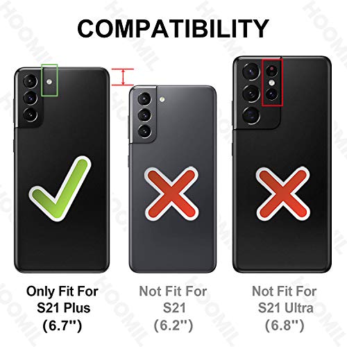 HOOMIL Pure Clear Cover per Samsung S21 Plus