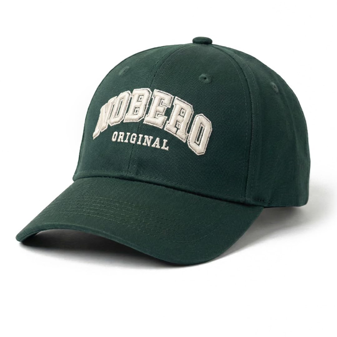 Nobero Caps for Men | Premium Cotton Baseball Cap | Sports Cap for Men with Adjustable Strap | Stylish Casual Everyday Wear Cap | Breathable Unisex Lightweight Cap-picture-27