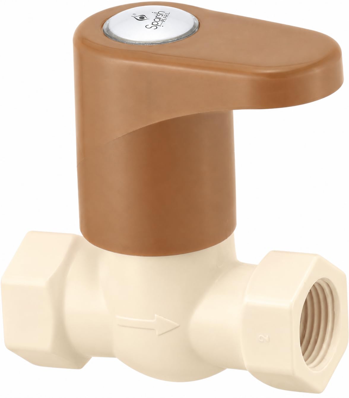 Sparsh Pearl Model Premium Faucet Stop Cock with Good Material of PTMT Stop Cock Brown (Built-in Installation Type)-image-9