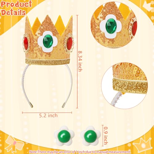 Set de 5 Piezas Disfraz de Princesa y Accesorios para Niñas miniatura 3