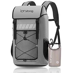 IDRYBAG Waterproof Backpack for Men 25L/45L, Dry Bags Kayak, Dry Backpack Camping Hiking