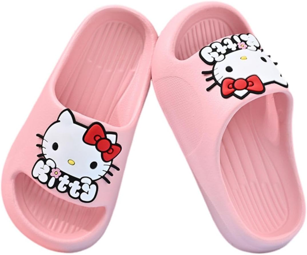 Kids' Quick-Dry Indoor Outdoor Slippers Shower Slides Lightweight Non-Slip Slippers Soft with Breathable for Girls Bathroom Pool - Image 6