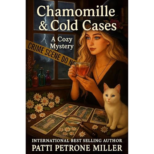 CHAMOMILLE & COLD CASES Audiolibro Por Patti Petrone Miller arte de portada