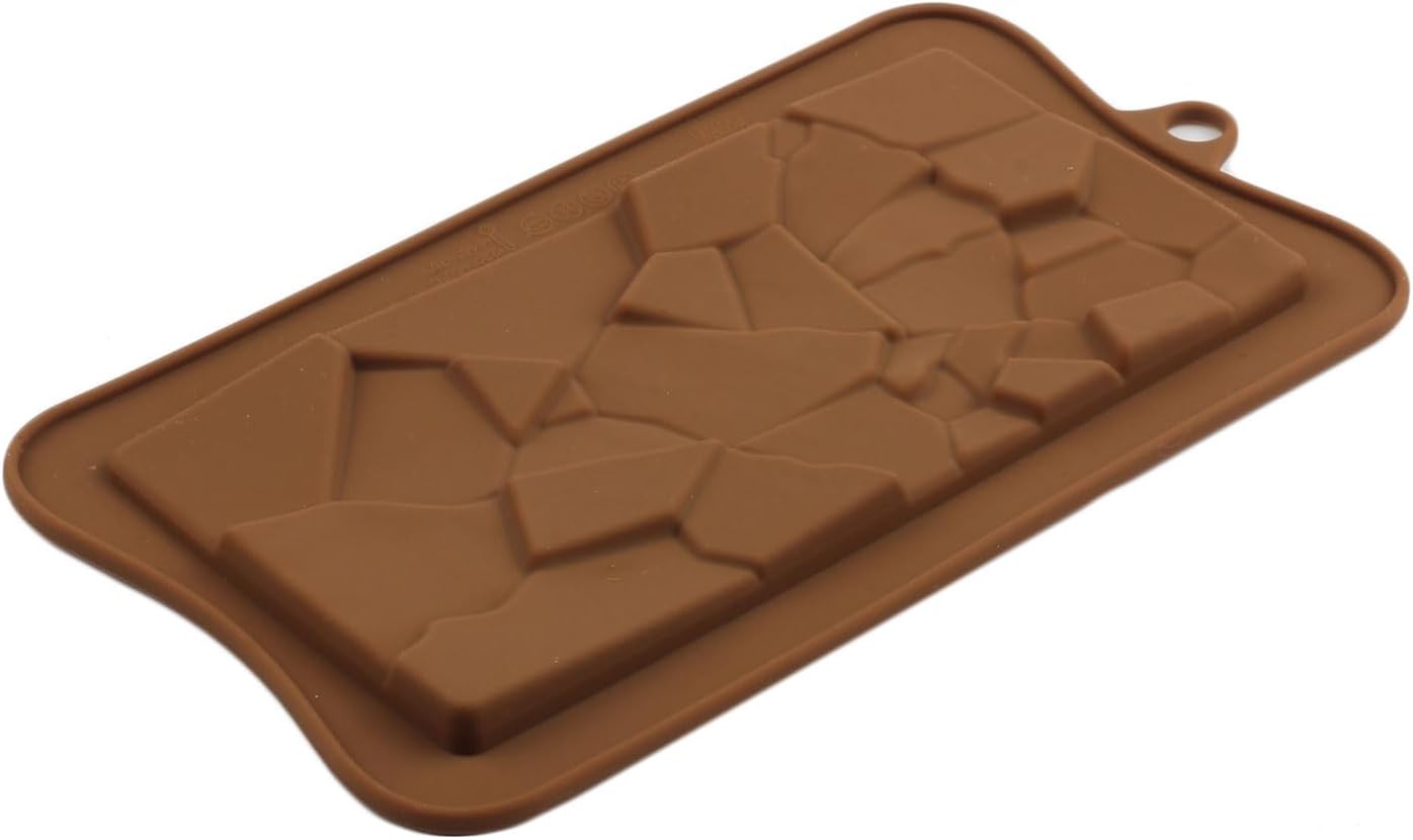 Break Apart Silicone Chocolate Molds Fragments Candy Mold For Chocolate Bar Candy Energy Bar - Image 5