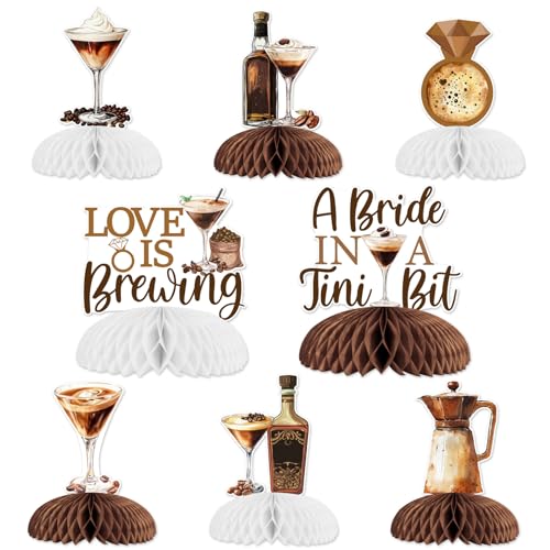 Décoration expresso martini pour habiller un buffet de fête de mariage sans effort - 8 pièces