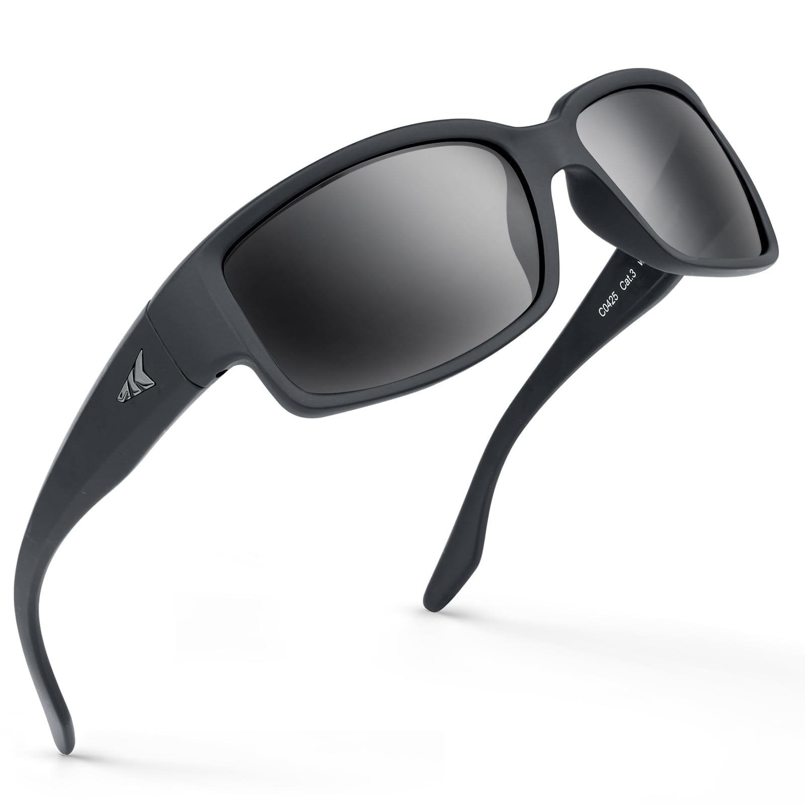 Skidaway Polarized Sport Sunglasses for Men and Women,Ideal for Driving Fishing Cycling and Running,UV Protection