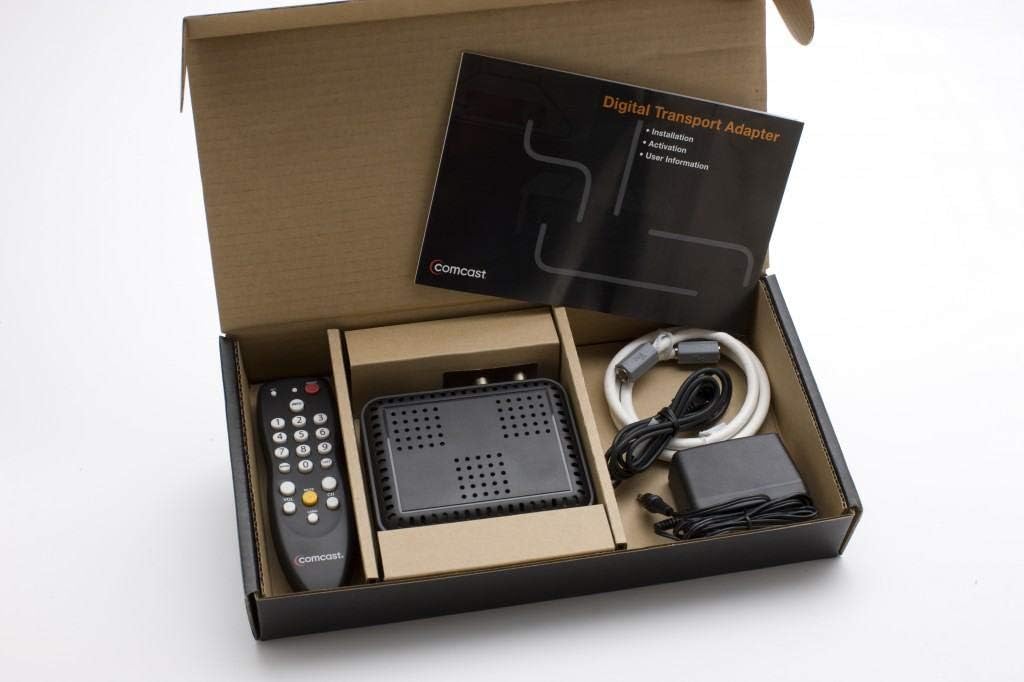 Comcast Digital Transport Adapter SelfInstallation Kit Electronics