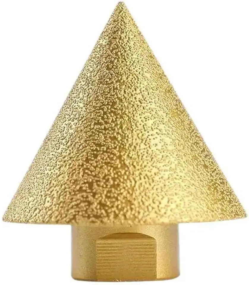 Broca Cônica Diamantada Chanfro Porcelanato M14 Copo 50mm