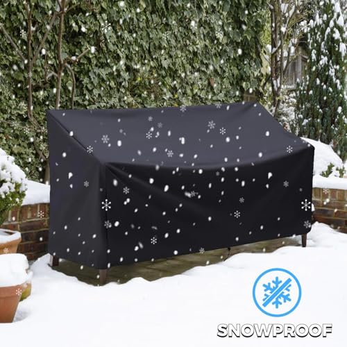 Housse de fauteuil de jardin imperméable en tissu Oxford résistant aux intempéries - 3