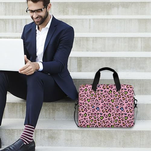 Funda para portátil 15.6 pulgadas color leopardo rosa miniatura 3