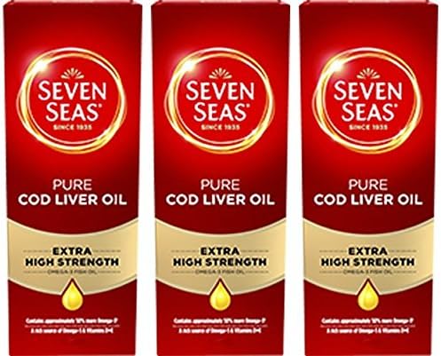 (3 PACK) - Seven Seas - Pure Extra High Strength CLO | 150ml | 3 PACK BUNDLE