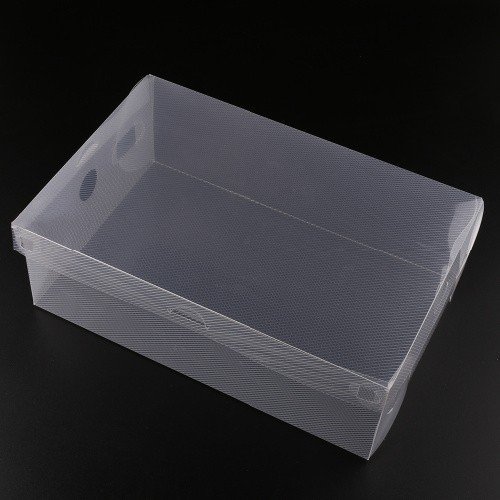 Buy Areena Shop 10x Transparent Clear Plastic Shoe Boxes Stackable