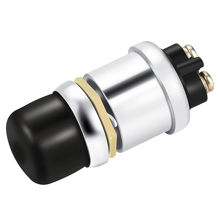 Buy DaierTek Push Button Starter Switch 12V Push Start Button Momentary