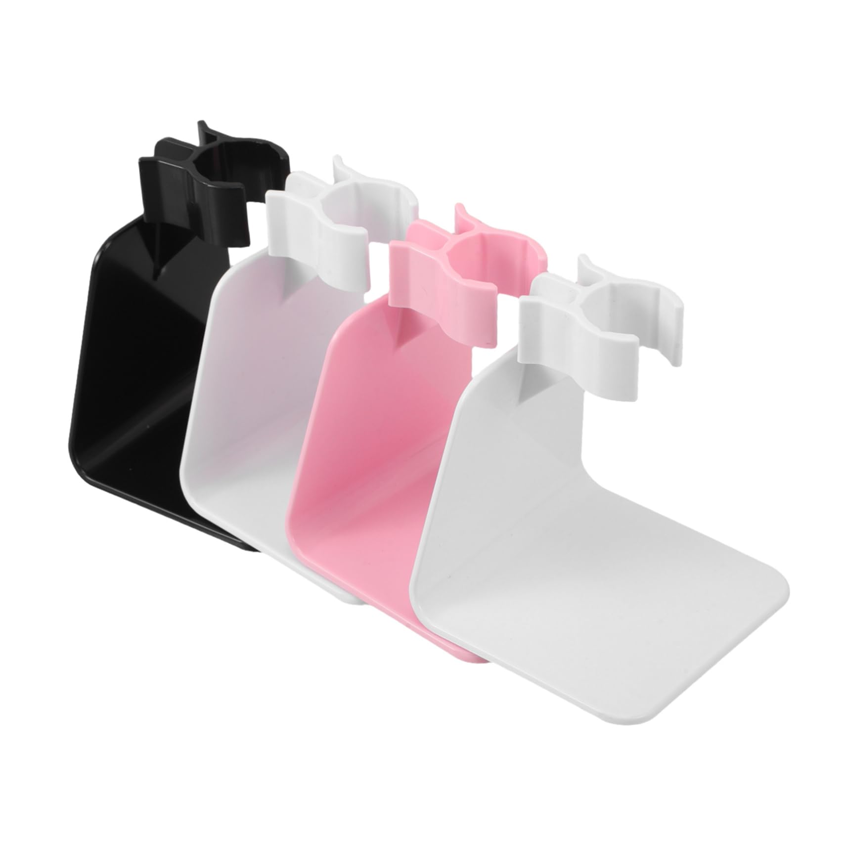 IWOWHERO 4pcs Manicure Light Stand Portable Lamp Stand Portable Nail Light Stand Nail Supplies LED Nail Dryer Stand Nail Lamp Stand Nail Art Lamp Rack Handheld Lamp Stand Plastic