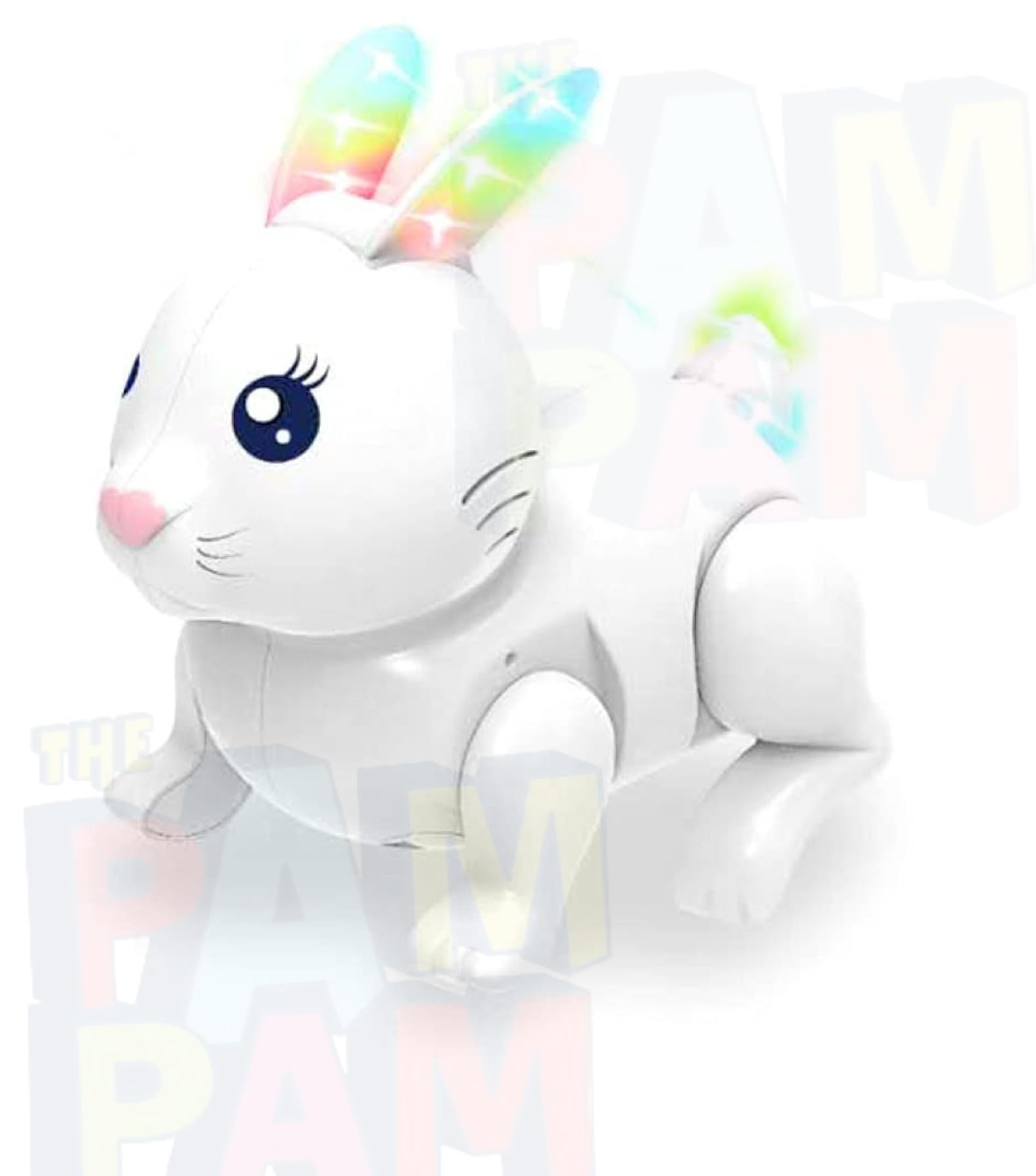 The Pampam Jumping and Walking Rabbit/Bunny, Sweet Like Real Rabbits, Best Birthday Gift (Rabbit Toys)