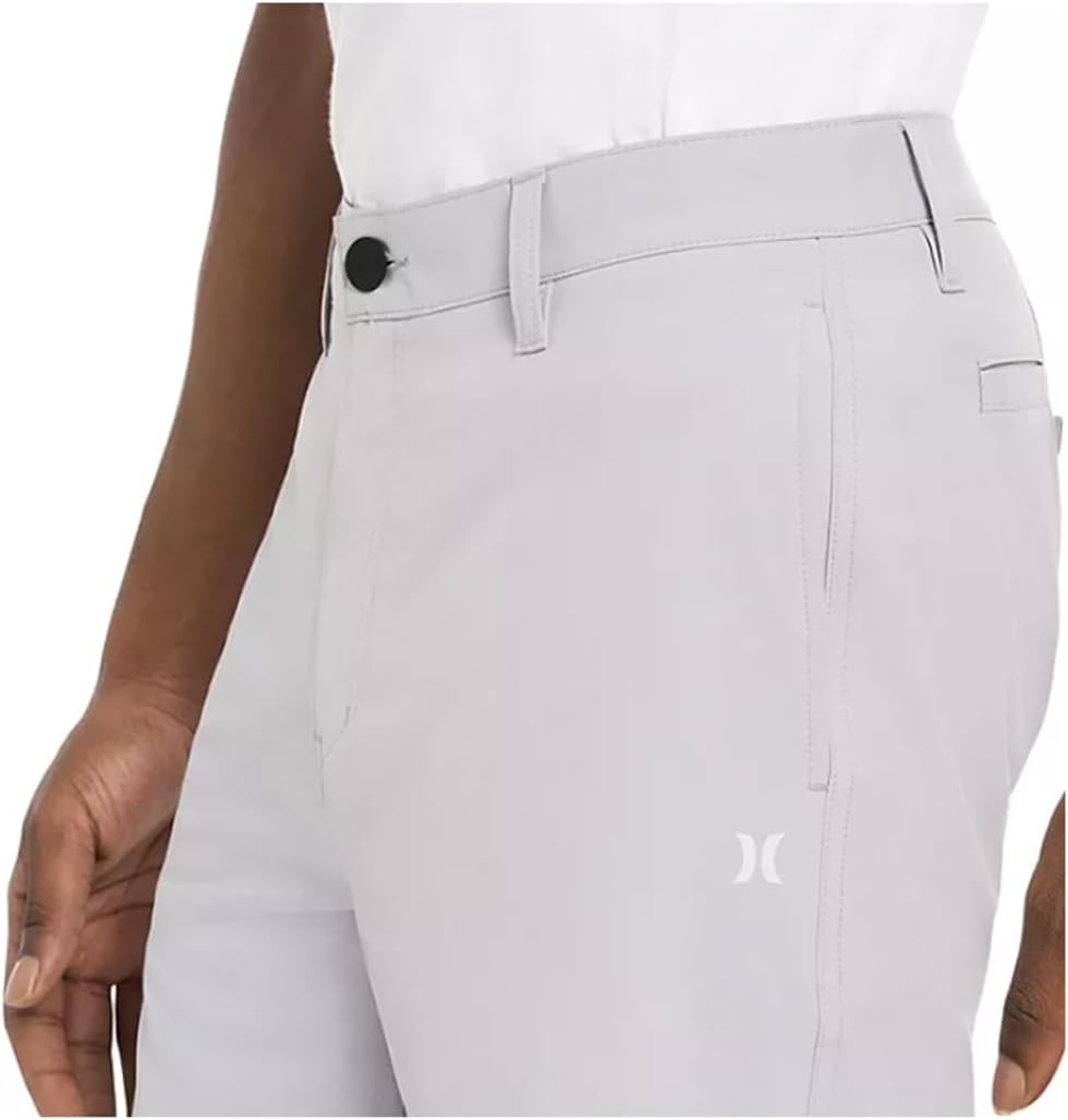 Hurley Men's Phantom Fabric Hybrid Stretch 20" Short, Light Stone Grey, 42 - Image 4