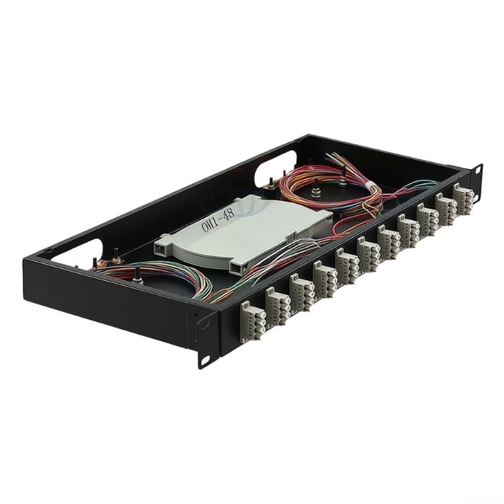 Kit Boîtier pour fibre Acier 12 Ports Gestion pour facile Kit(OM-1)