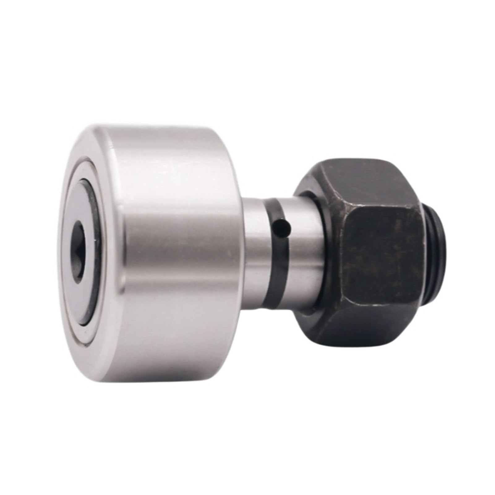 Rodamiento de rodillos de perno de alta resistencia NUKR47, 16 x 35 x 52 mm, m20 x 1,5, estructura de rodillos completos de doble.