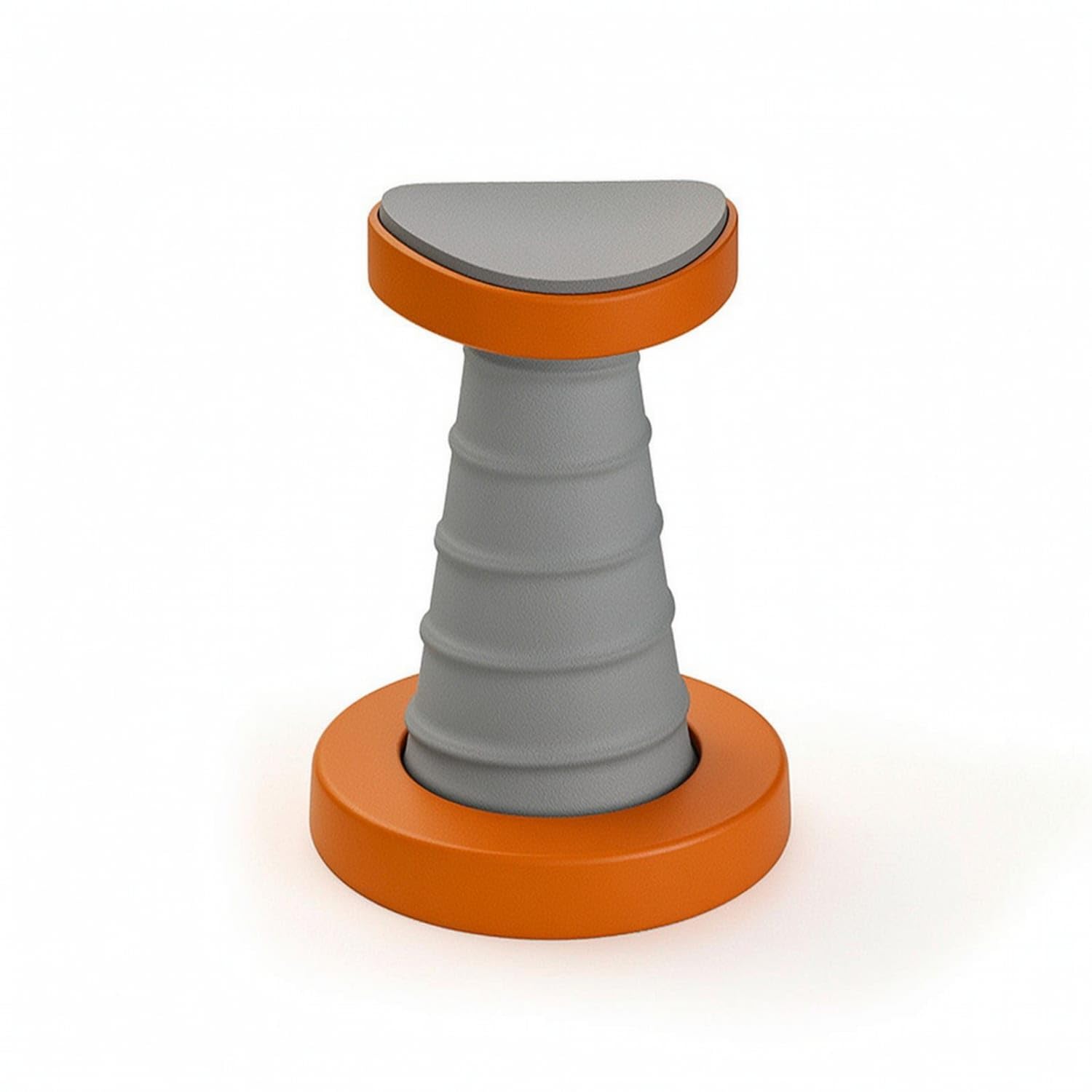 Stable Push-up Assist Assistant Non-Slip Push-up Platform with Circular Base Ergonomic Pushup Stands Compact for Fitness Enthusiasts, Beginners, Floor Workouts, Home Gym, Orange - Round|Push-image-34