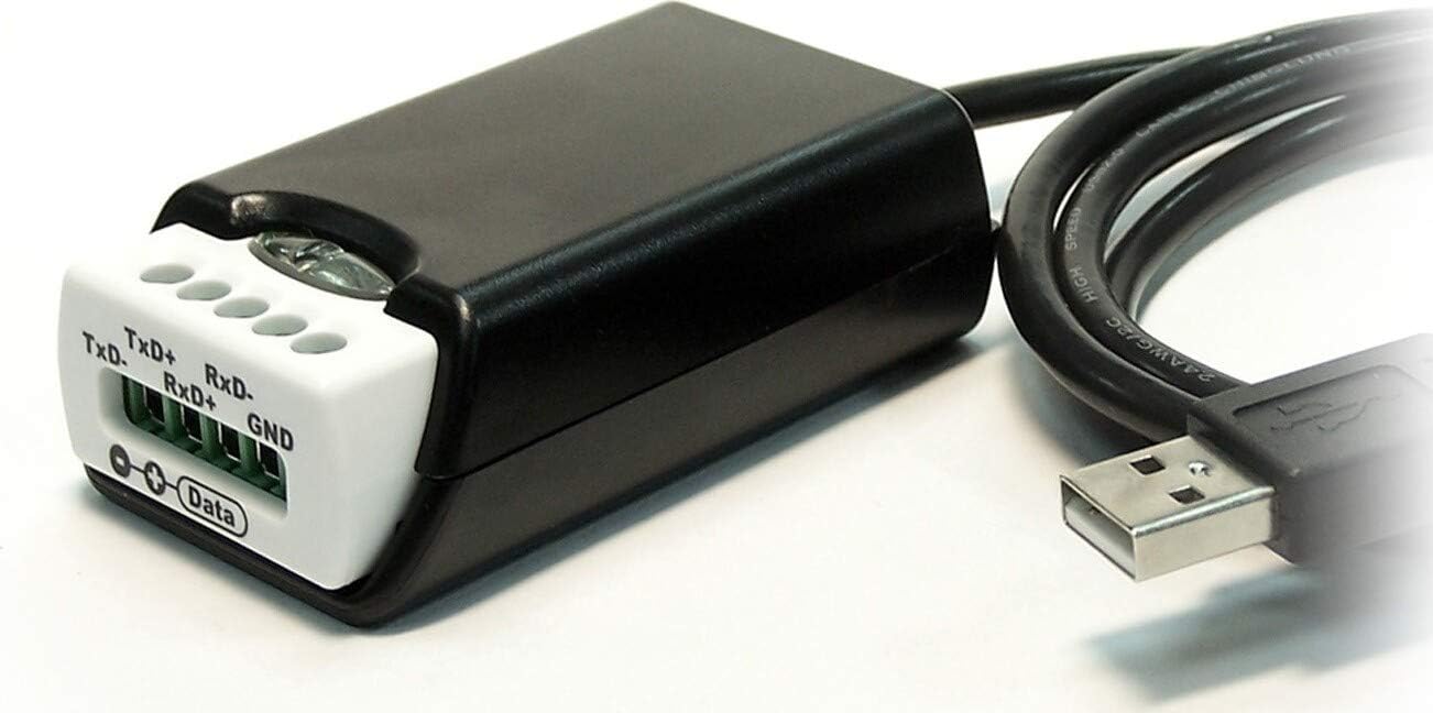 Titan Single Port USB to RS-422 or RS-485 Selectable Serial Adapter, Terminal Block