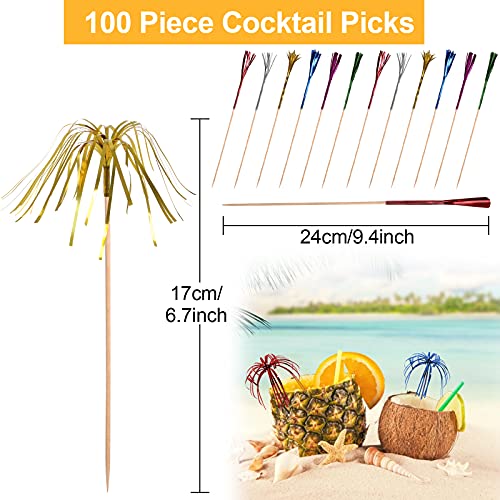 Hoiny 100 Stück Cocktail Picks Feuerwerk Sticks, Feuerwerk Sticks Cocktail Deko Benutzt für Cocktail Party Dekorationen… - Image 3