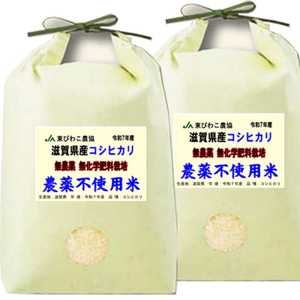 令和七年産 農薬不使用 無肥料 玄米10kg 越前おおの結楽座