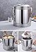 Insulated Beverage Dispenser – Stainless Steel Hot Water Dispenser with Tap for Catering, Tea Urn for Events and Parties