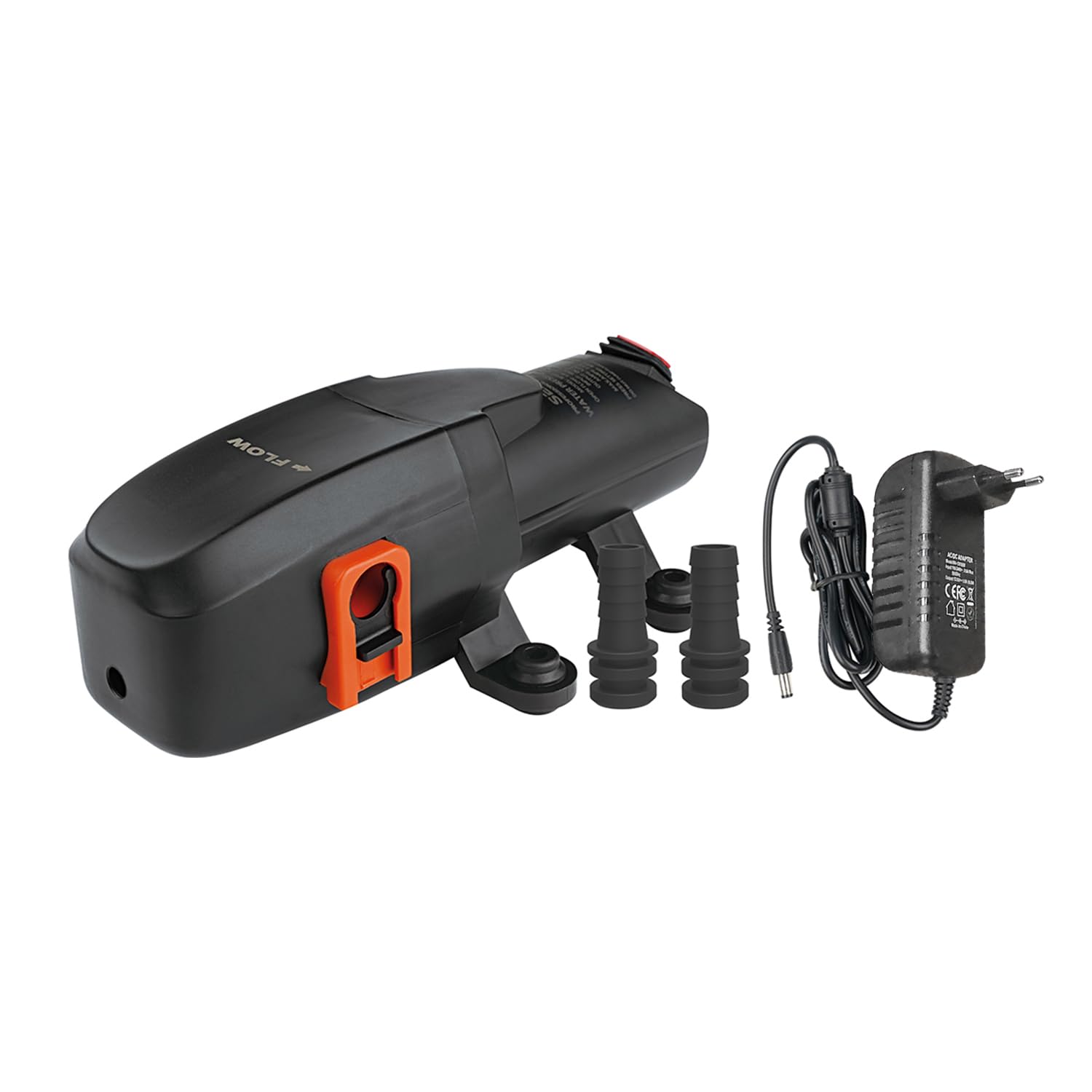 LIGHTEU®, Seaflo 230 V 3,8 l/min 2,8 bar 23B Serie IP54 mit AC/DC-Adapter selbstansaugende automatische Membran Pumpe