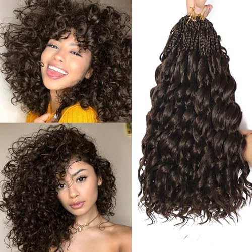 Pelo crochet pre-twisted antienredos: di adiós al frizz con las ondas Ocean Wave de 14"