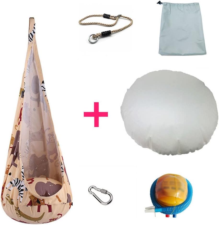 Children Hammock Garden Furniture Swing Chair Indoor Outdoor Hanging Seat Patio Portable