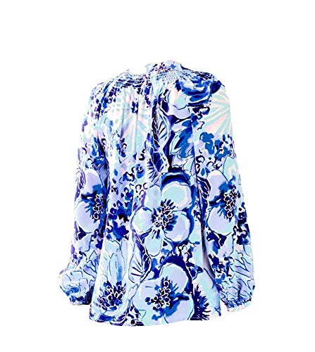 Lilly Pulitzer - Elsa Silk Blouse (Catch and Keep, L)