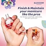 Blossom Cuticle Oil for Nails, Hydrating, Moisturizing, Scented Nail Oil Cuticle Care, Infused with Real Flowers, Made in USA, 0.5 fl. oz, Rose - Image 5