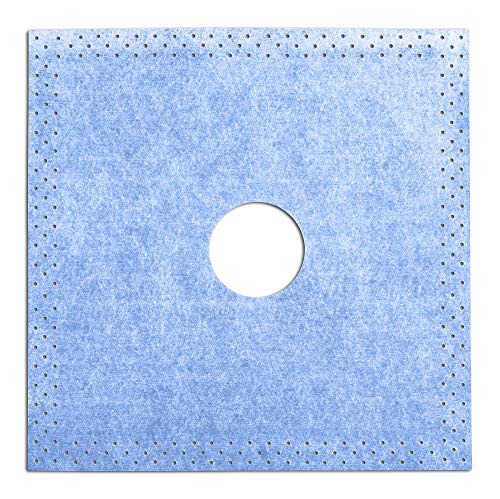 Manguito de Sellado Profesional Impermeabilizante para Juntas, 1 unidad. Bahía de pared 150 x 150 mm, agujero Ø 25 mm, elemento de ducha, cinta de sellado, sellado de balcón, ducha B04