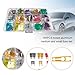 Zpana 180Pcs Car Fuse Assortment Kit, Blade Type Mini & Standard & Micro Vehicle Fuse with Puller, Auto Replacement Accessories (2A 3A 5A 7.5A 10A 15A 20A 25A 30A 35A 40A), Universal Fit