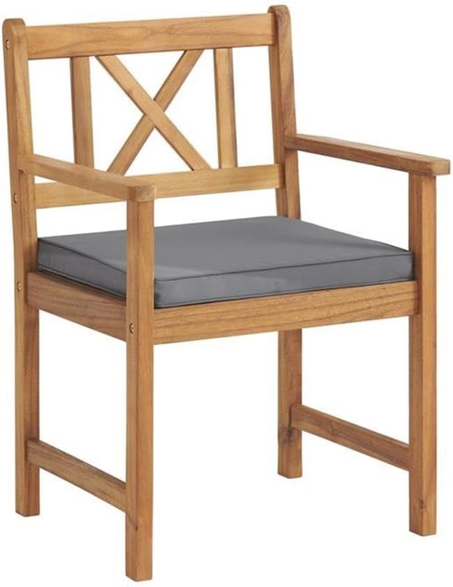 Alaterre Furniture Manchester Outdoor Dining Chairs, Natural