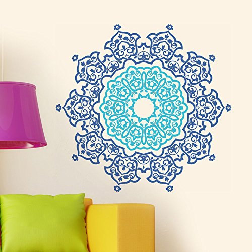 Decals Design 'Round Pattern' Wall Sticker (PVC Vinyl, 60 cm x 60 cm