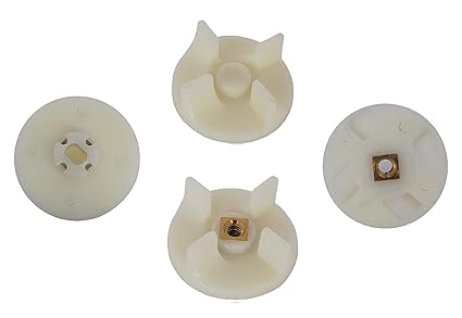 Pmw - Mixer Grinder Motor Coupler - 1 and Jar Coupler - 1 for Preethi - Pigeon - Kenstar - Sumeet - Orient - Bajaj - Crompton - Havells (White)