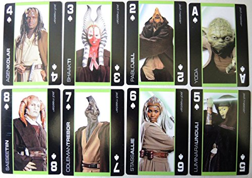 Cartamundi 1757 Star Wars Heroes Naipes Completo miniatura 6