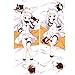Ksainiy Collection: Hoppou Otaku enveloppants Coussin décoratif Couverture taies d'oreiller, Anime Taie d'oreiller/Body Taie, Peau de pêche / 2WT Coussin Case, Housse de Coussin